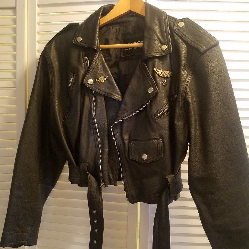 Wilson's Leather Black Leather Jacket